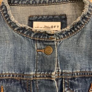 Sweet soft denim jacket